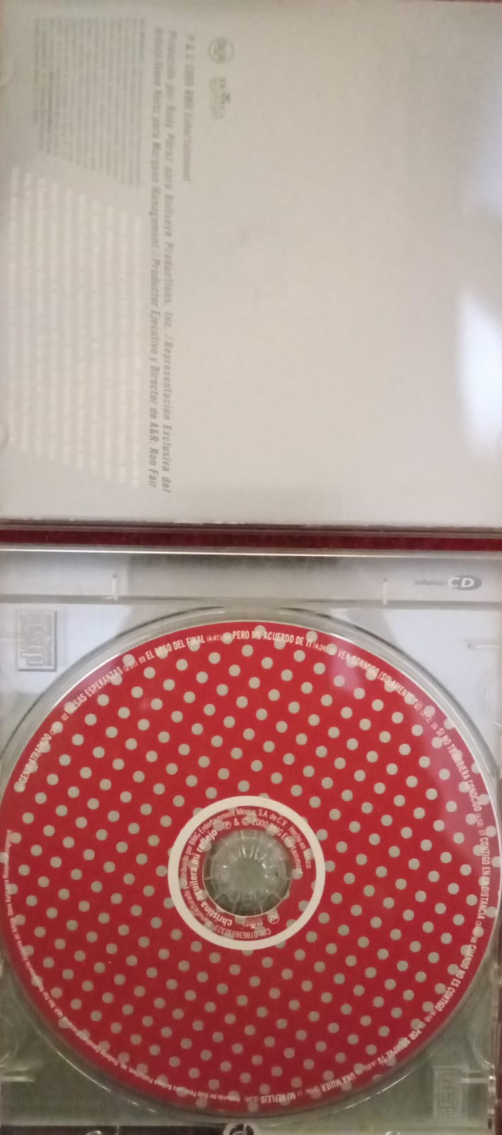 Christina Aguilera – Mi Reflejo. Cd en buen estado.