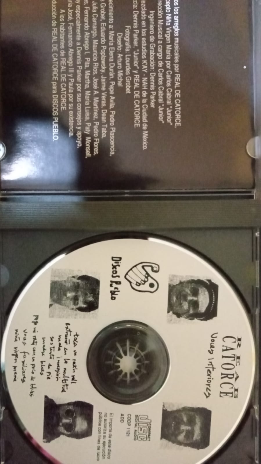 Real De Catorce – Voces Interiores. CD en buen estado.
