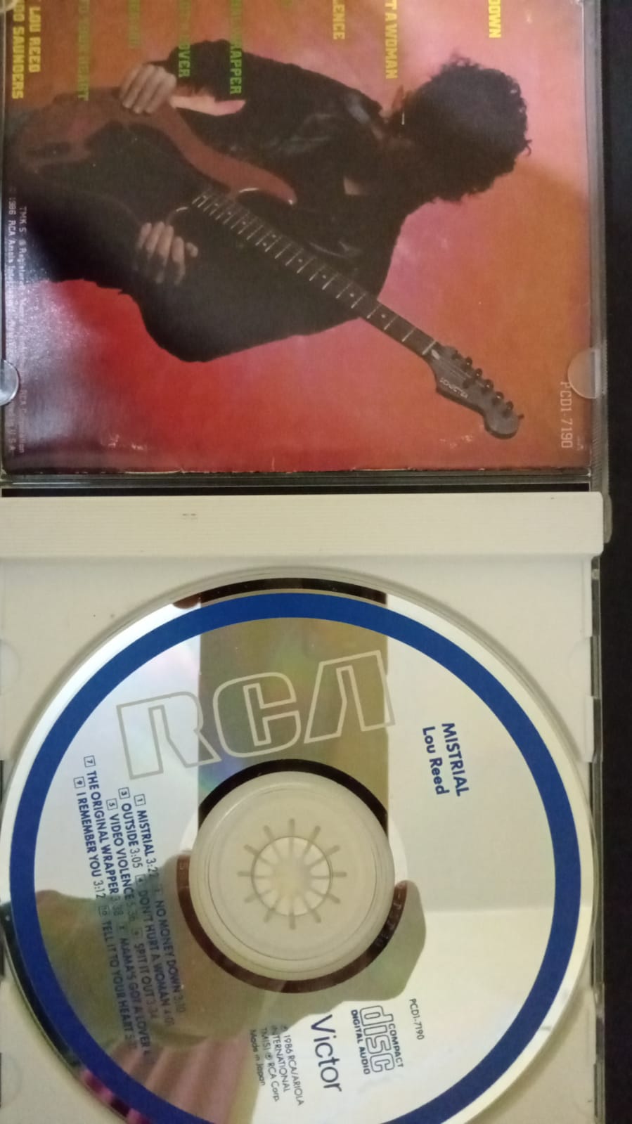 Lou Reed – Mistrial (CD Importado).