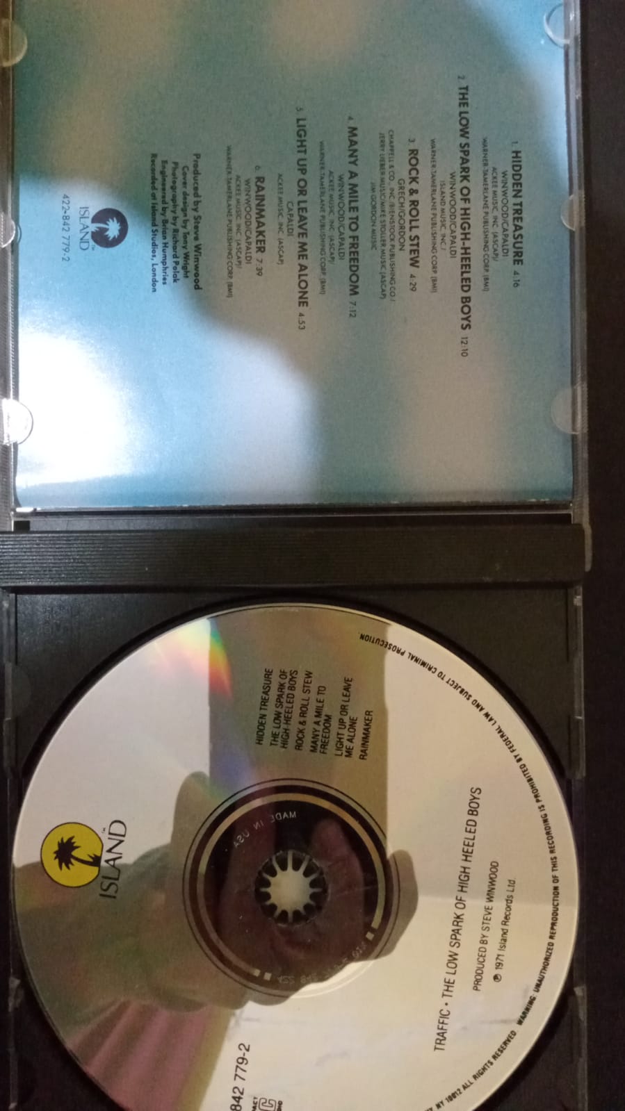 Traffic – The Low Spark of High Heeled Boys (CD Importado).