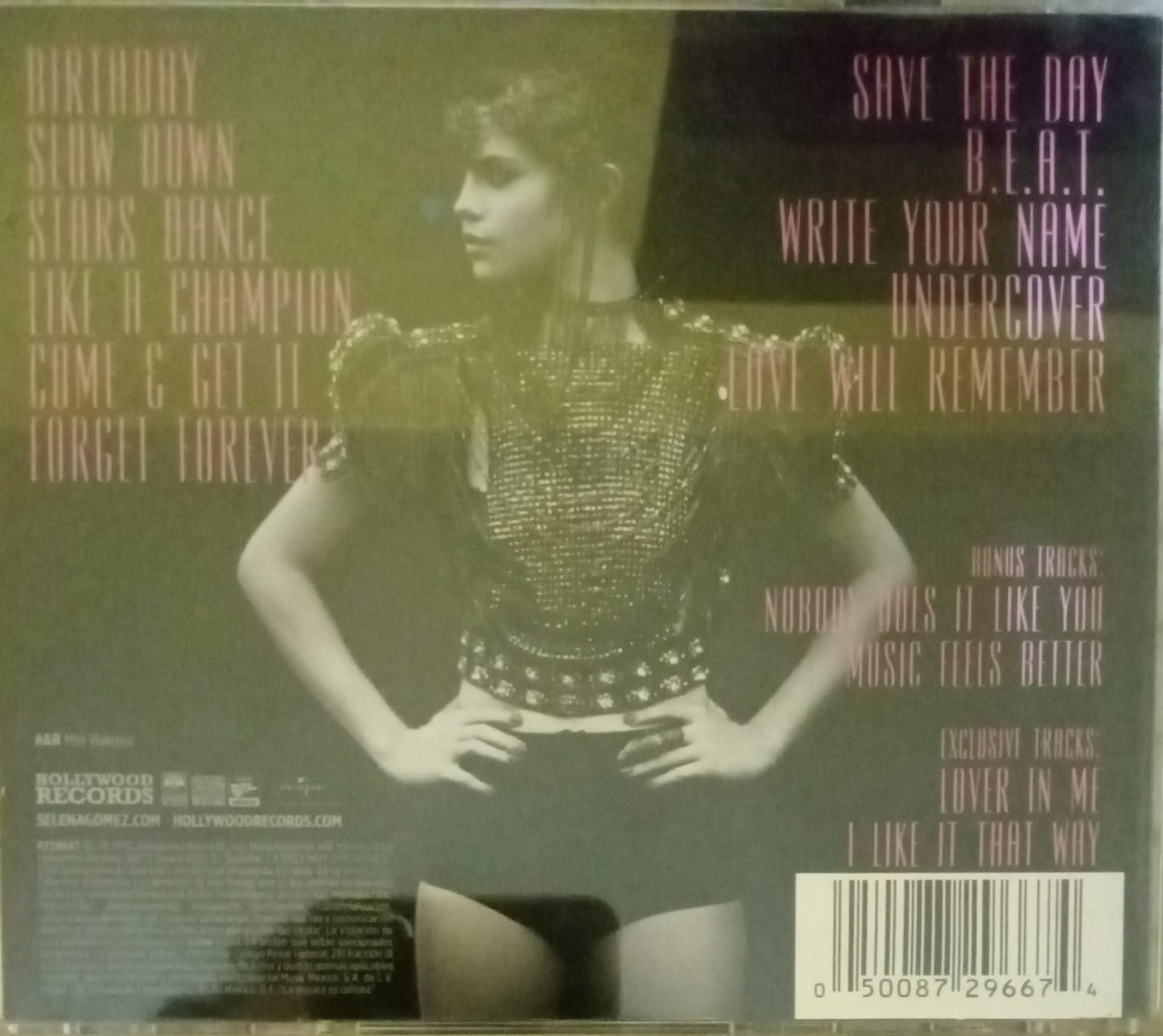 Selena Gomez – Stars Dance. Cd en buen estado.