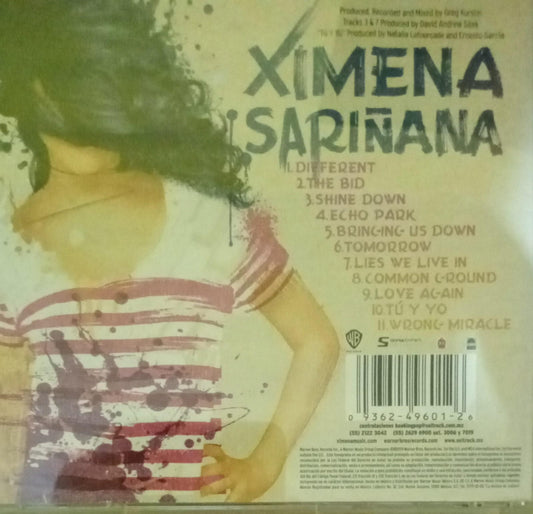 Ximena Sariñana – Ximena Sariñana. Cd en buen estado.