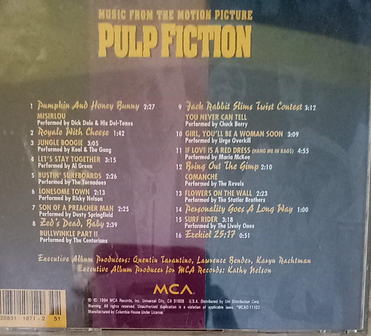 Pulp Fiction – Original Motion Picture Soundtrack (CD Importado)