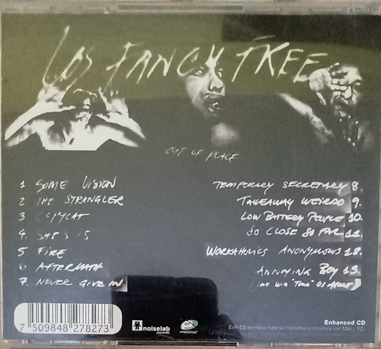 Los Fancy Free – Out Of Place. Cd en buen estado.