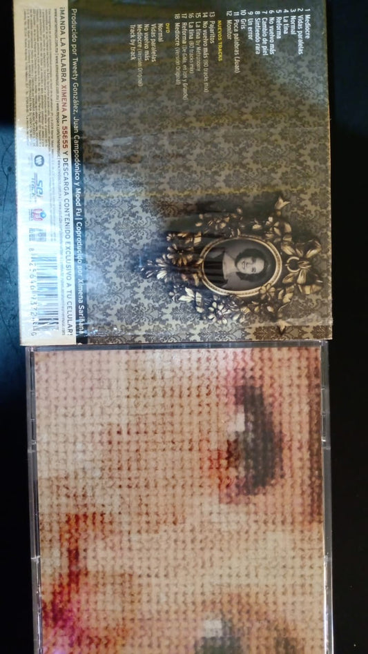 Ximena Sariñana – Mediocre. Cd y DVD en buen estado.