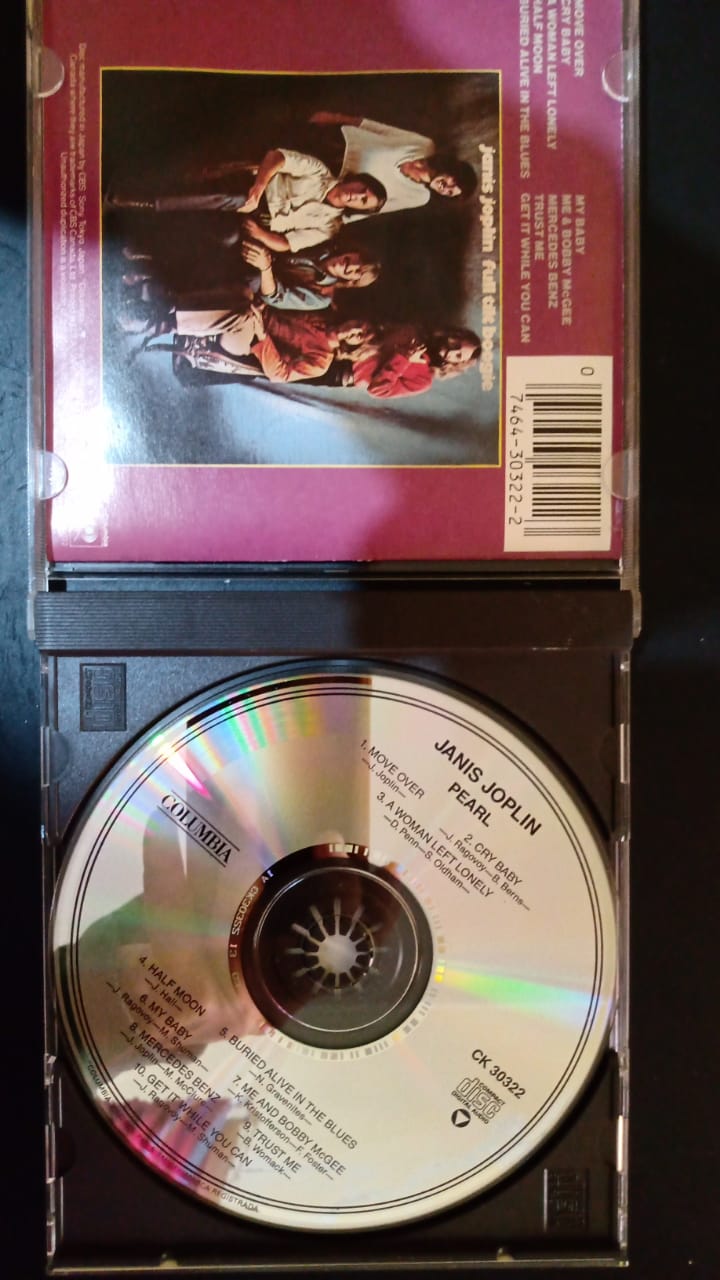 Janis Joplin – Pearl (CD Importado).