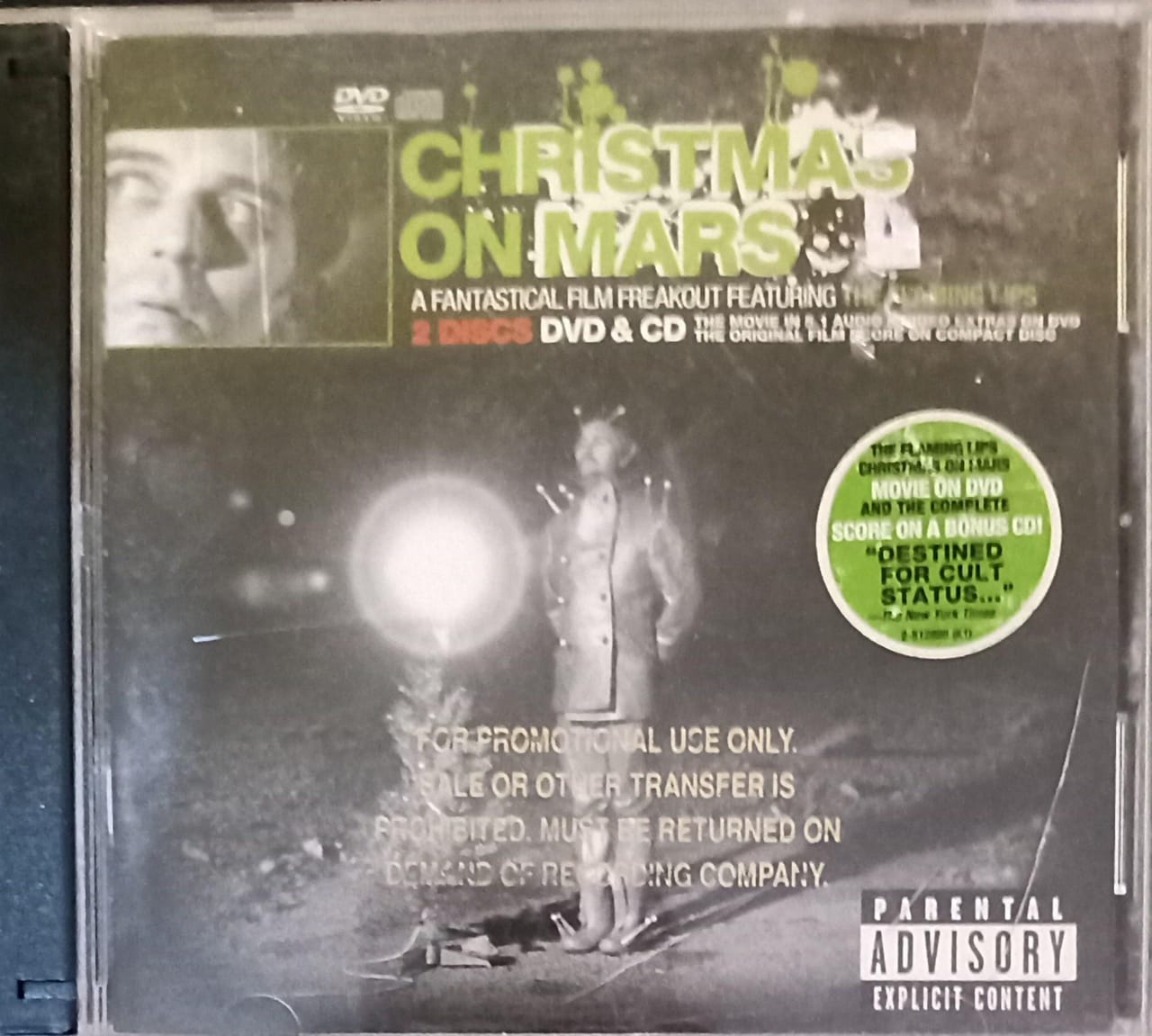 The Flaming Lips – Christmas on Mars (CD y DVD Original Soundtrack - Edición Importada).