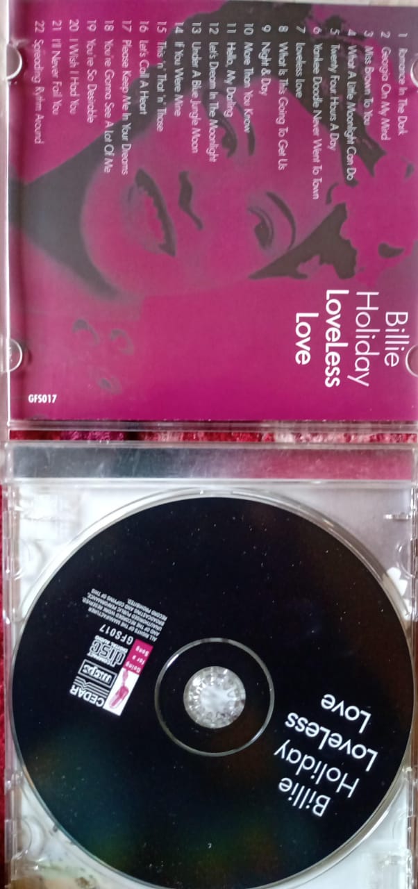 Billie Holiday – Loveless Love. CD en buen estado.
