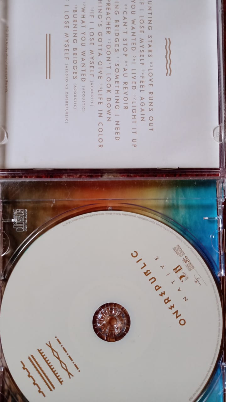 OneRepublic – Native. CD en buen estado.