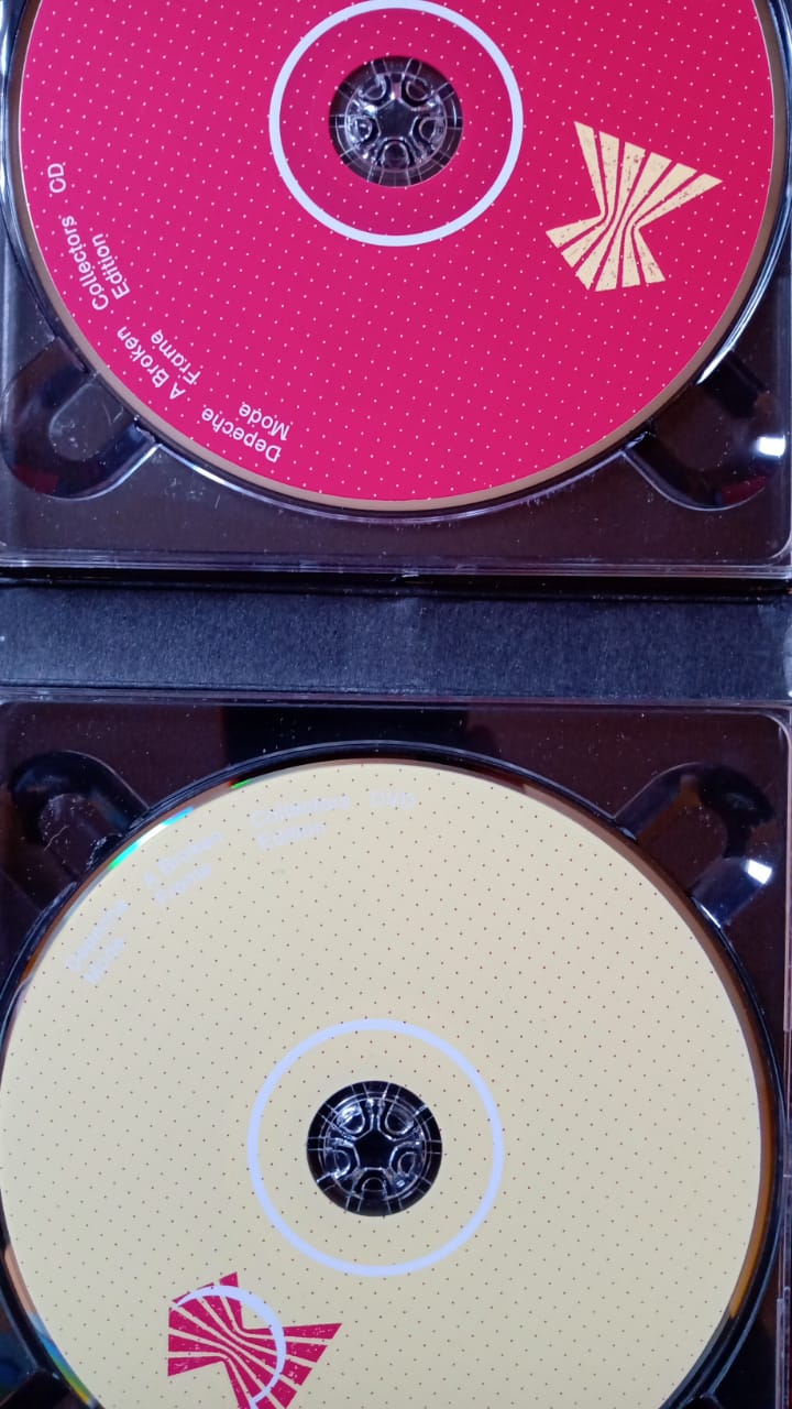 Depeche Mode – A Broken Frame. Cd y DVD en buen estado.