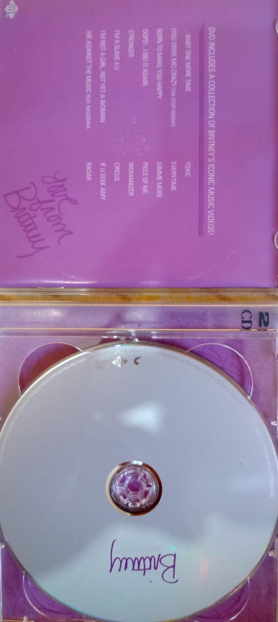 Britney – The Singles Collection. Cd doble.