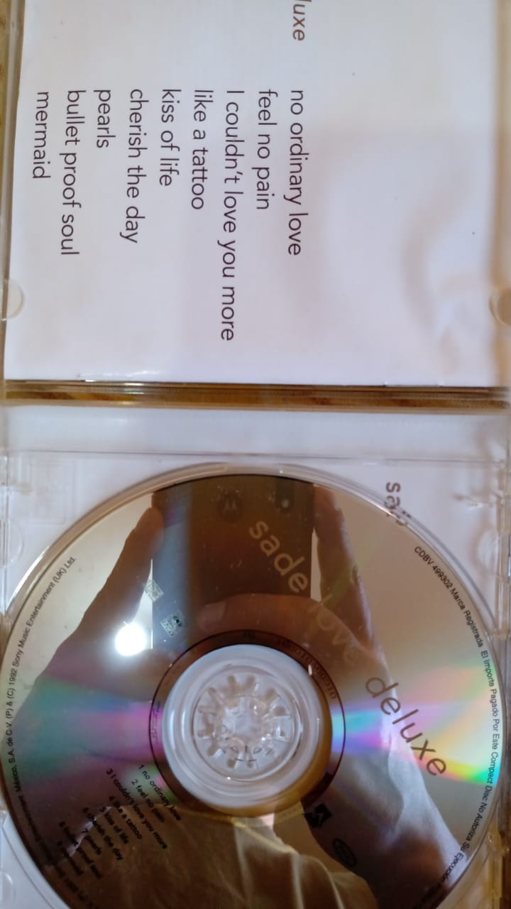 Sade – Love Deluxe. Cd.