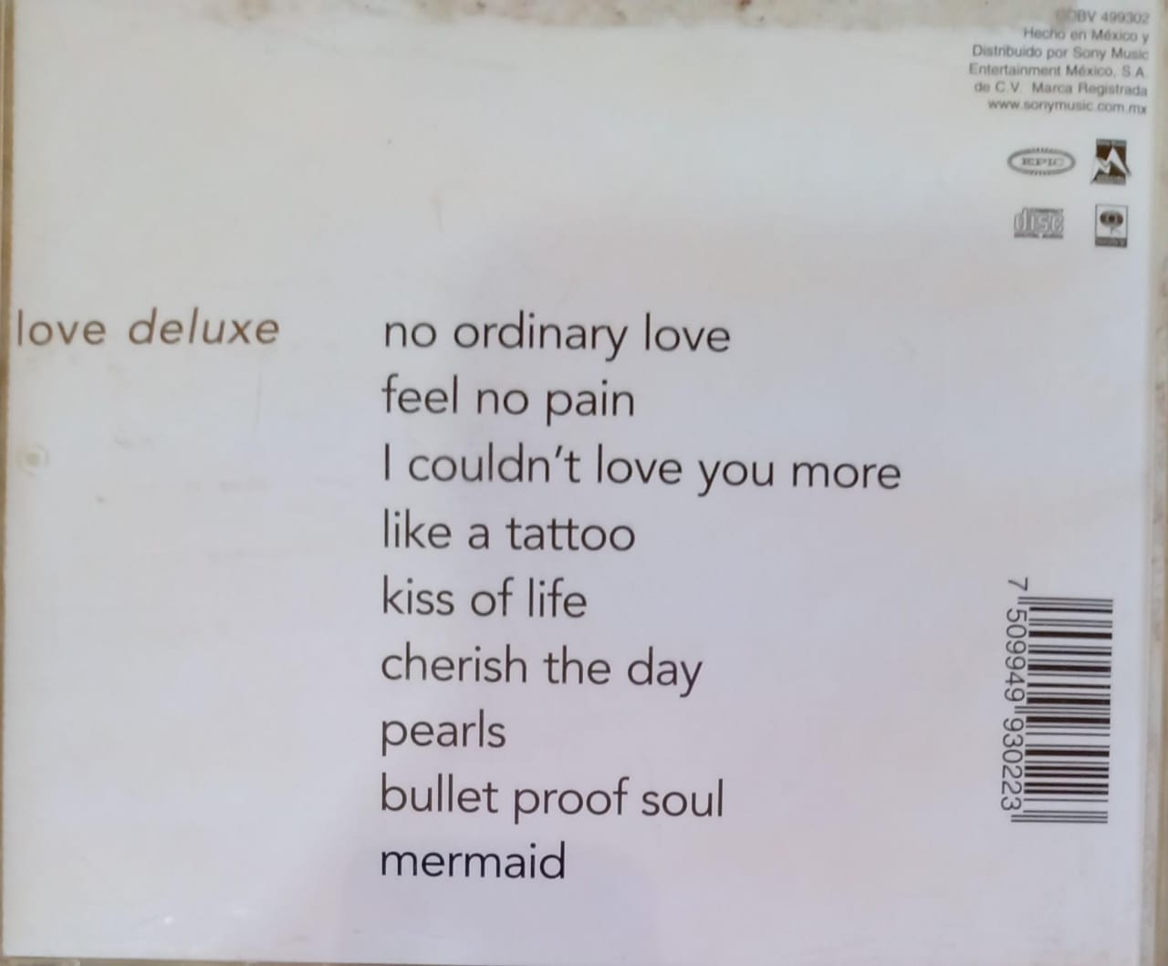 Sade – Love Deluxe. Cd.