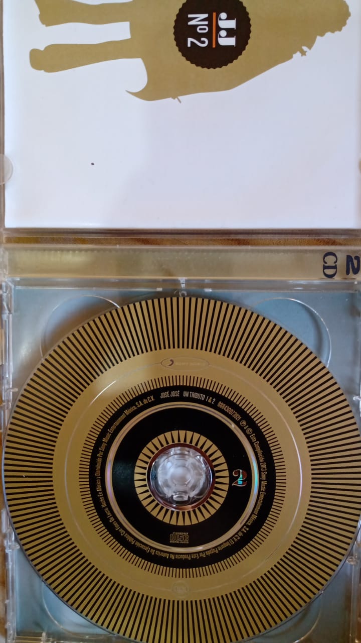 Varios – José José (Un Tributo 1 & 2). Cd doble en buen estado.