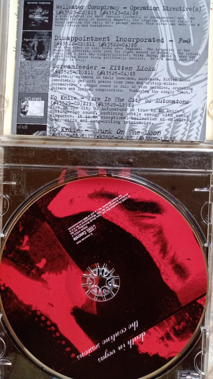 Death in Vegas – The Contino Sessions (CD Importado).