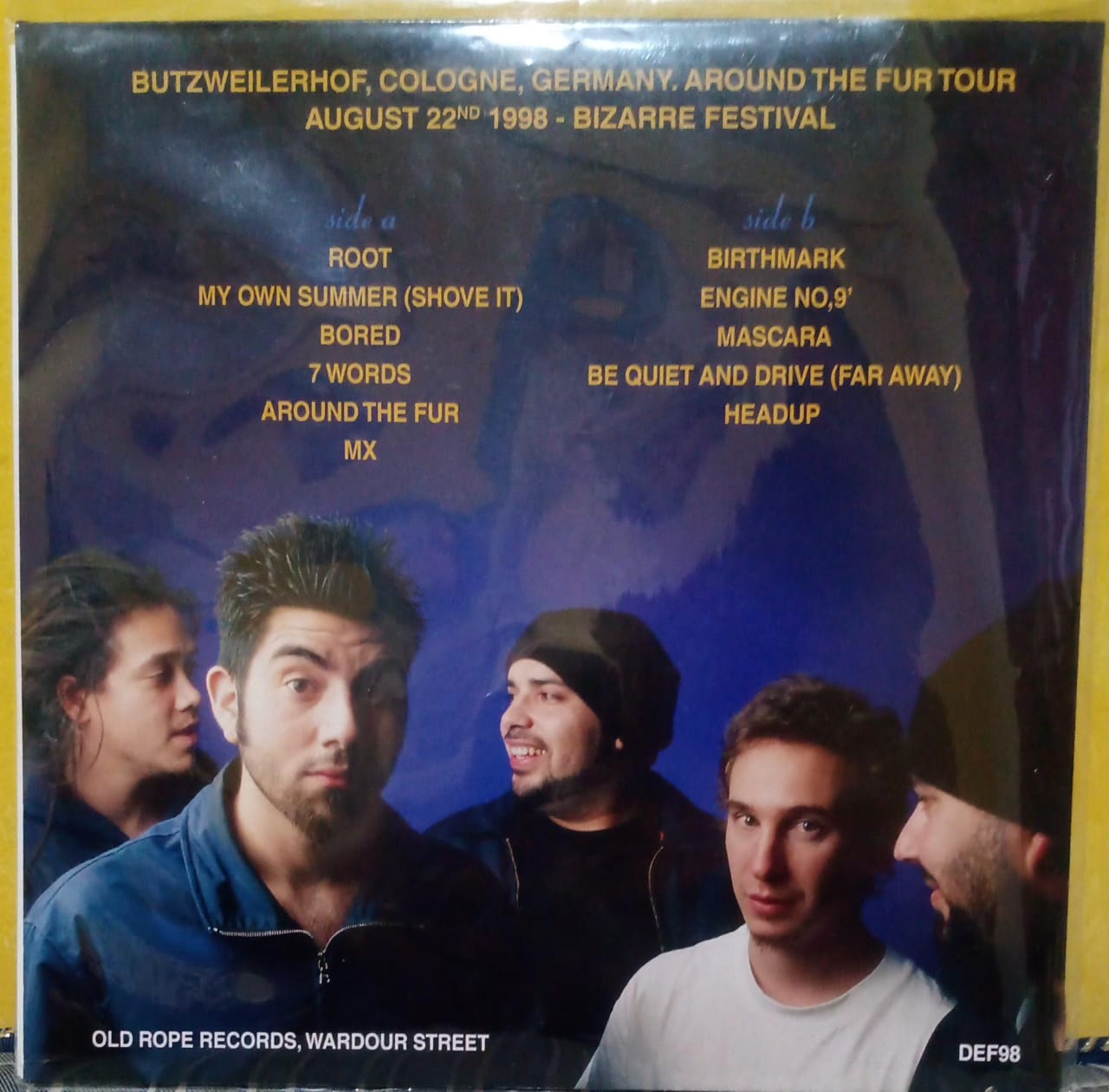 DEFTONES – Dead On The Inside LP (color vinilo nuevo). Raro.