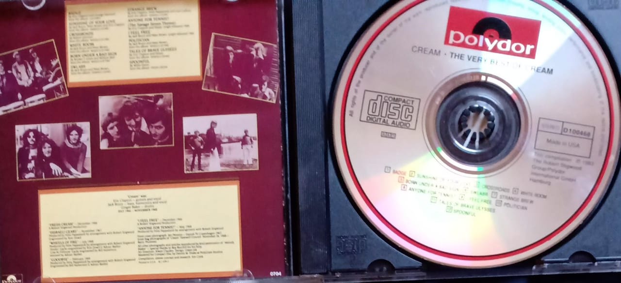 Cream – Strange Brew: The Very Best of Cream (CD Importado).