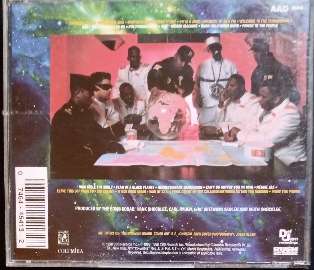 Public Enemy – Fear of a Black Planet (CD Importado).