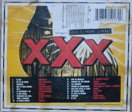Varios – José Alfredo Jiménez ... XXX El Mundo Raro Del Que Sigue Siendo El Rey. Cd.