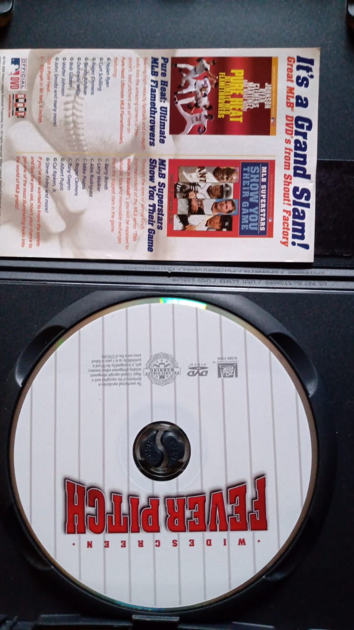 Amor en juego. Título original: Fever Pitch. DVD.