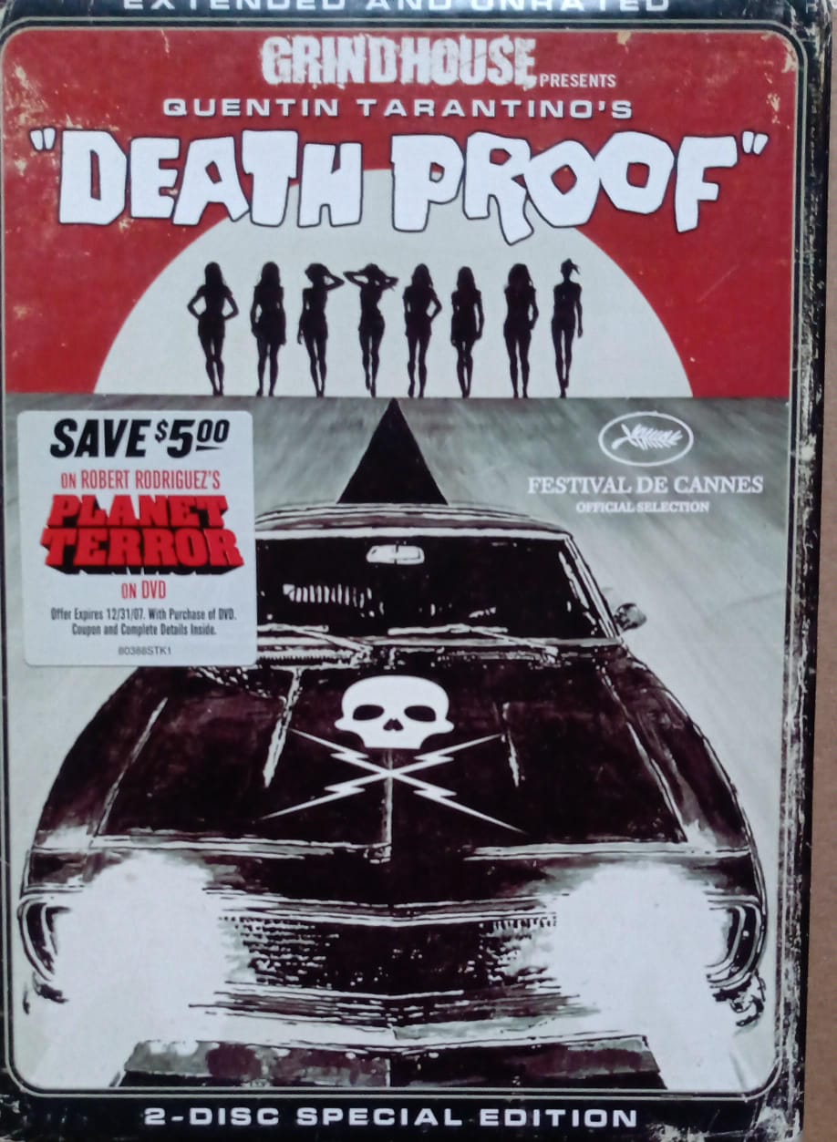 A prueba de muerte. Título original: Death Proof. DVD doble.