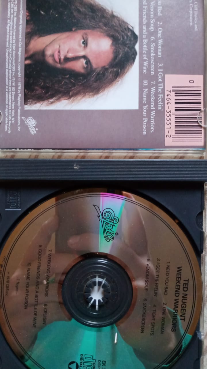 Ted Nugent – Weekend Warriors (CD Importado).