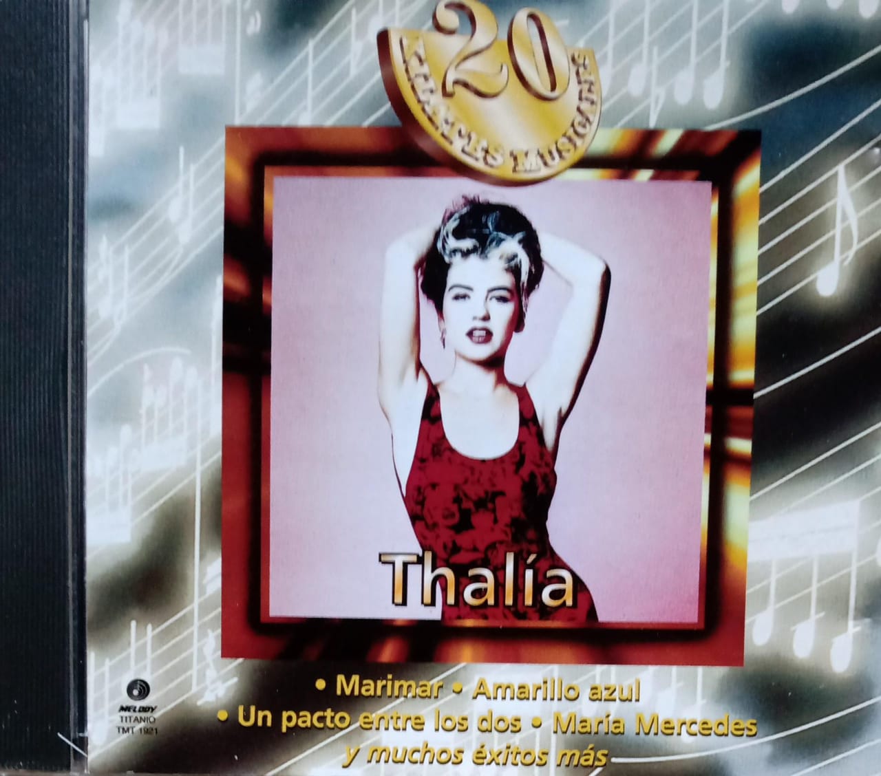 Thalía – 20 Kilates Musicales. Cd.