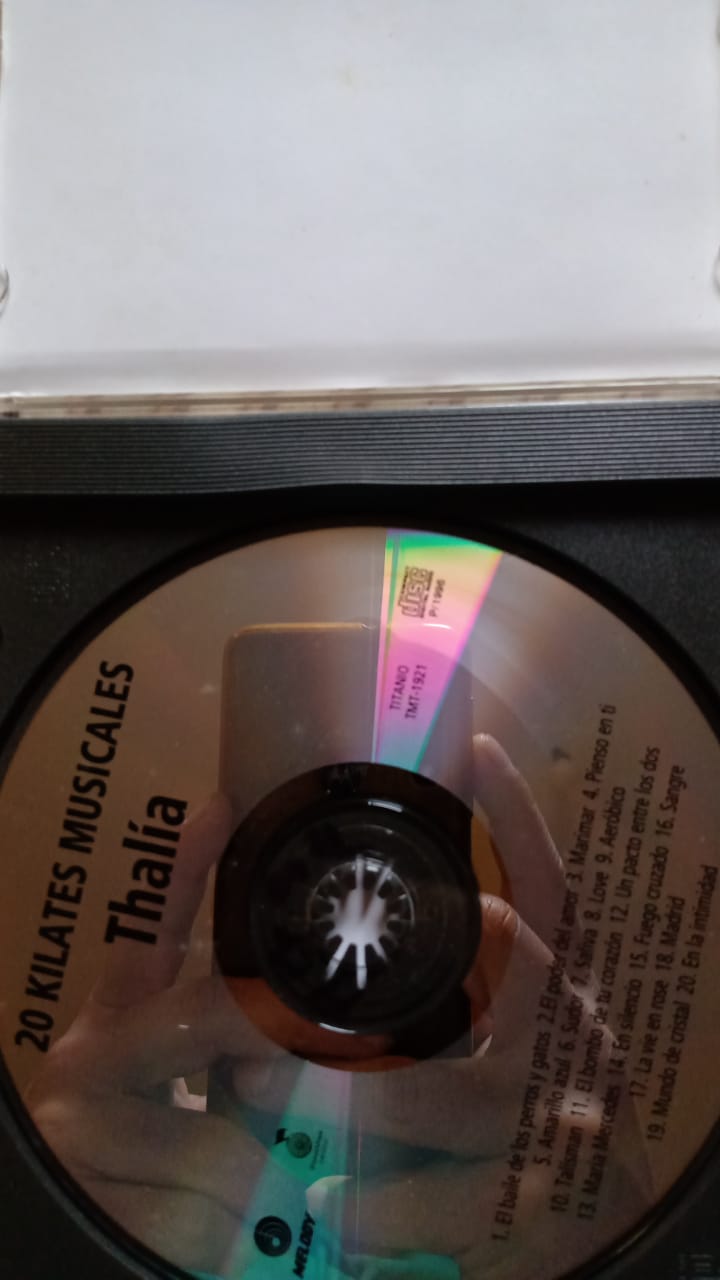Thalía – 20 Kilates Musicales. Cd.