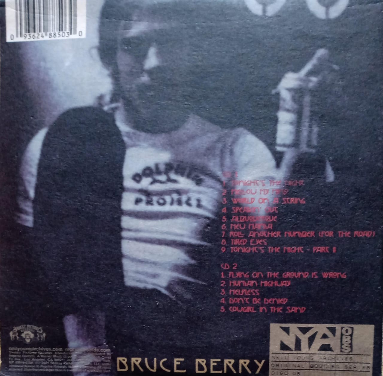 Neil Young with The Santa Monica Flyers – Somewhere Under the Rainbow (Live 1973 - CD Doble Importado).