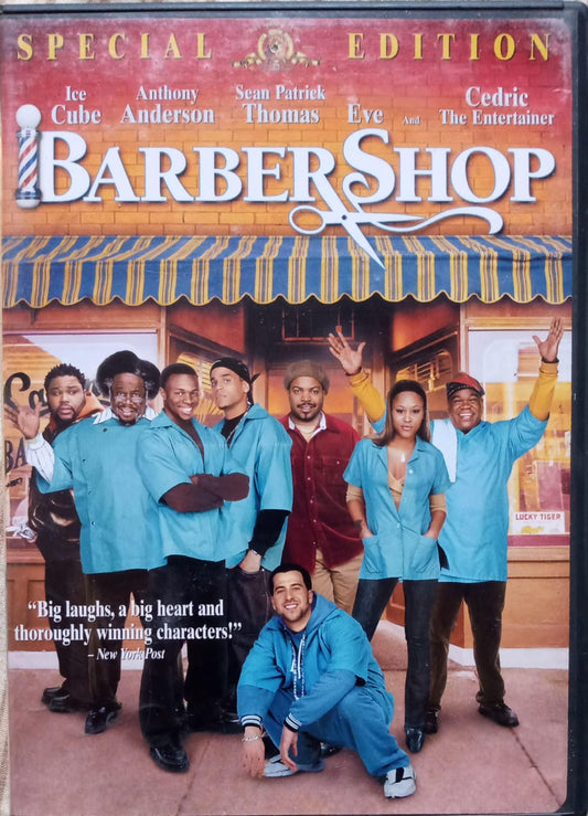 La barbería. Título original: Barbershop. DVD.