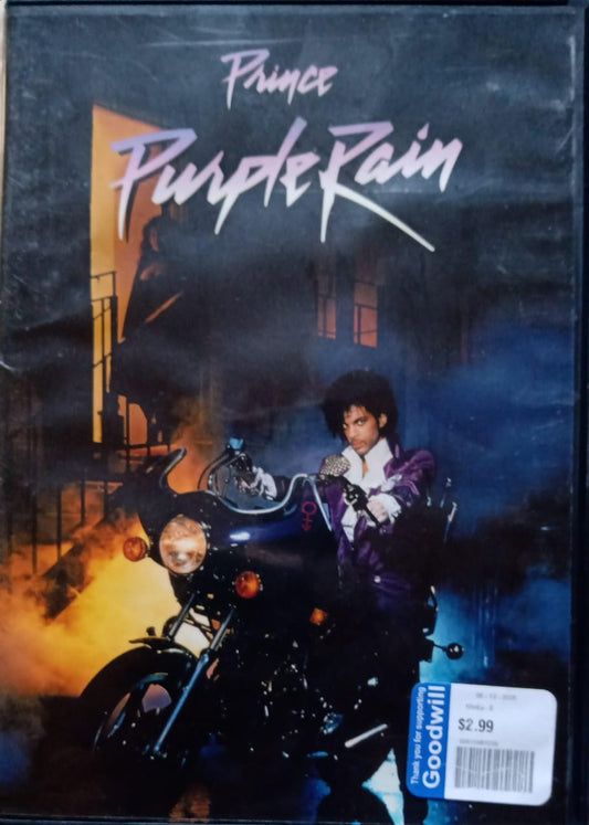 Lluvia púrpura. Título original: Purple Rain. DVD.