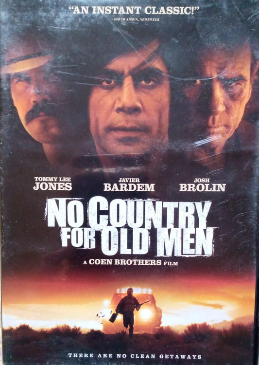 Sin lugar para los débiles. Título original: No Country for Old Men. DVD.