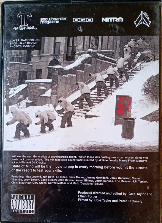 State of Mind - Finger on da Trigger - Snowboard DVD.