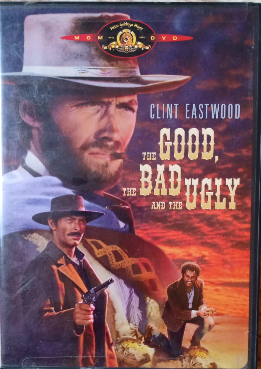 El bueno, el malo y el feo. Título original: Il buono, il brutto, il cattivo. DVD.