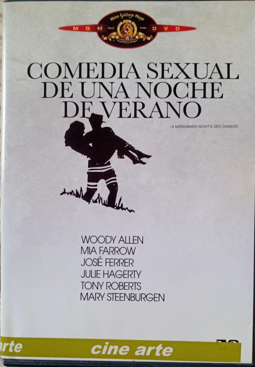Comedia sexual en una noche de verano. Título original: A Midsummer Night's Sex Comedy. DVD.
