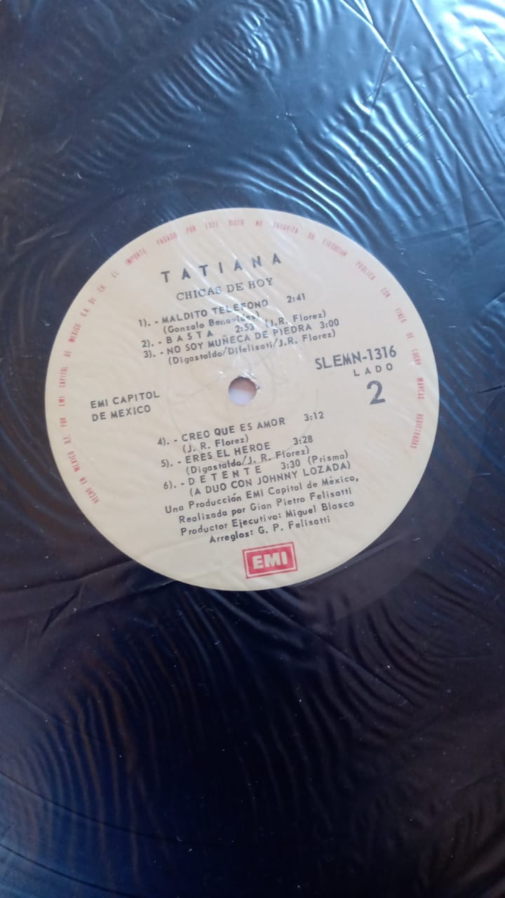 Tatiana – Chicas De Hoy. Vinilo 1985.