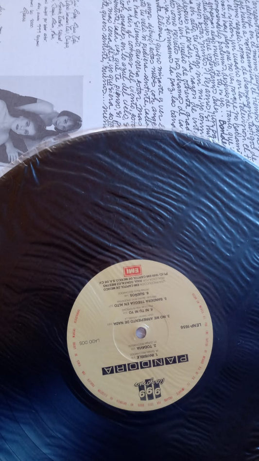 Pandora – 999 Razones. Vinilo 1989.