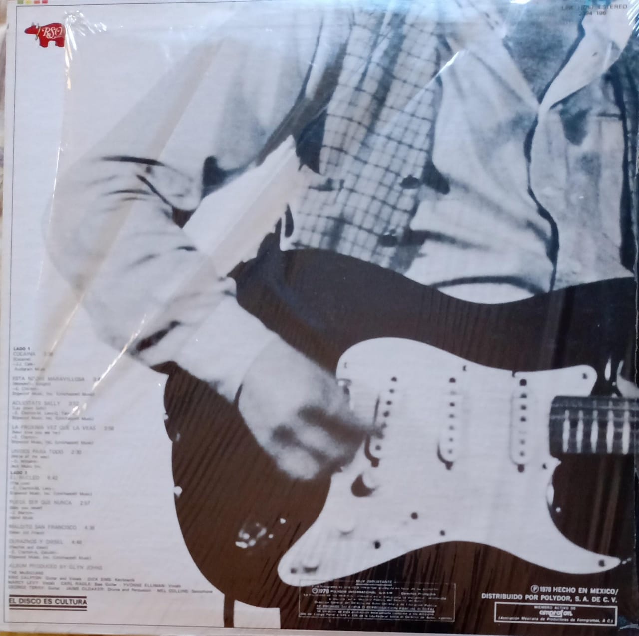 Eric Clapton – Slowhand. Vinilo nacional 1978.