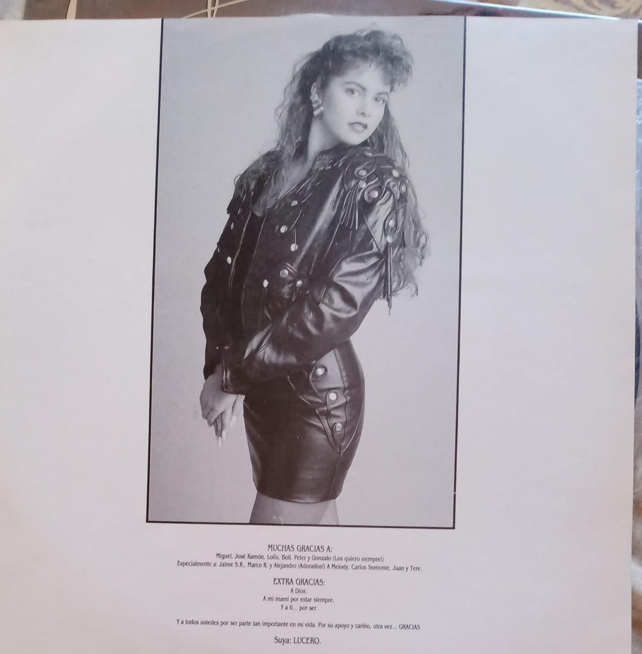 Lucero – Cuéntame. Vinilo 1989.