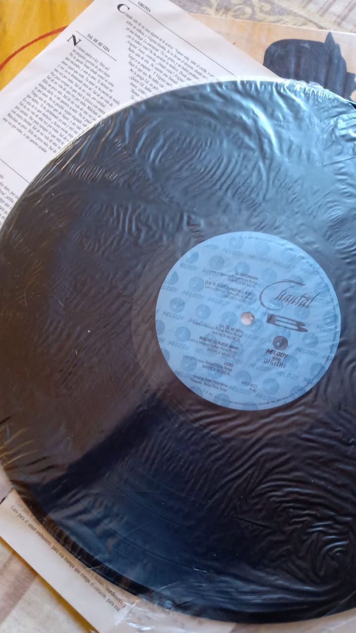Chantal – Regresa. Vinilo 1990.
