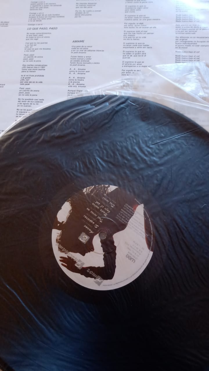 Alejandra Avalos – Amor Fascíname. Vinilo 1990.