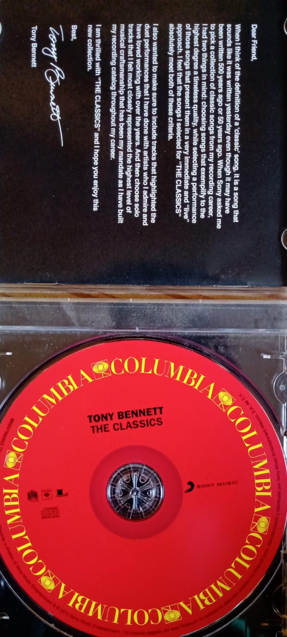 Tony Bennett – The Classics. Cd.