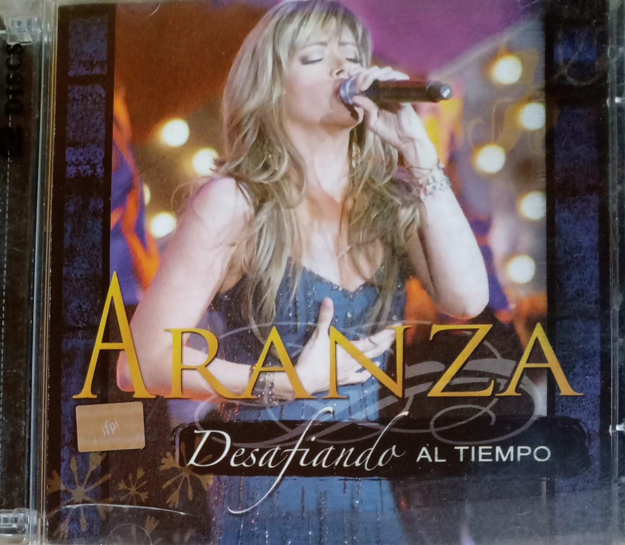 Aranza – Desafiando Al Tiempo. Cd y DVD.