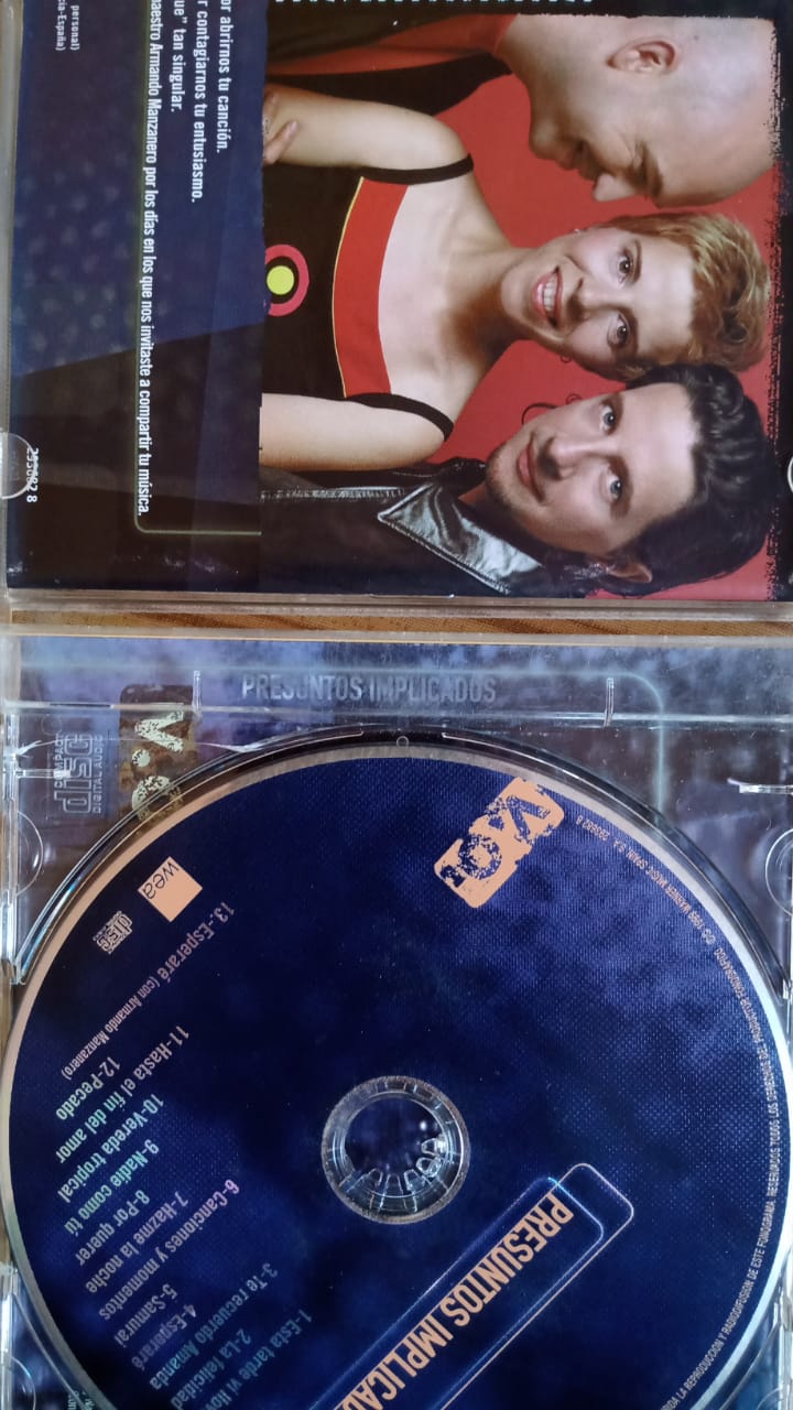 Presuntos Implicados – Versión Original. Cd.