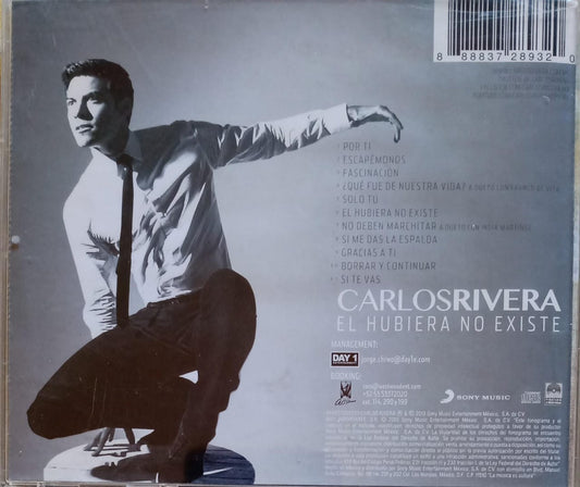 Carlos Rivera – El Hubiera No Existe. Cd.