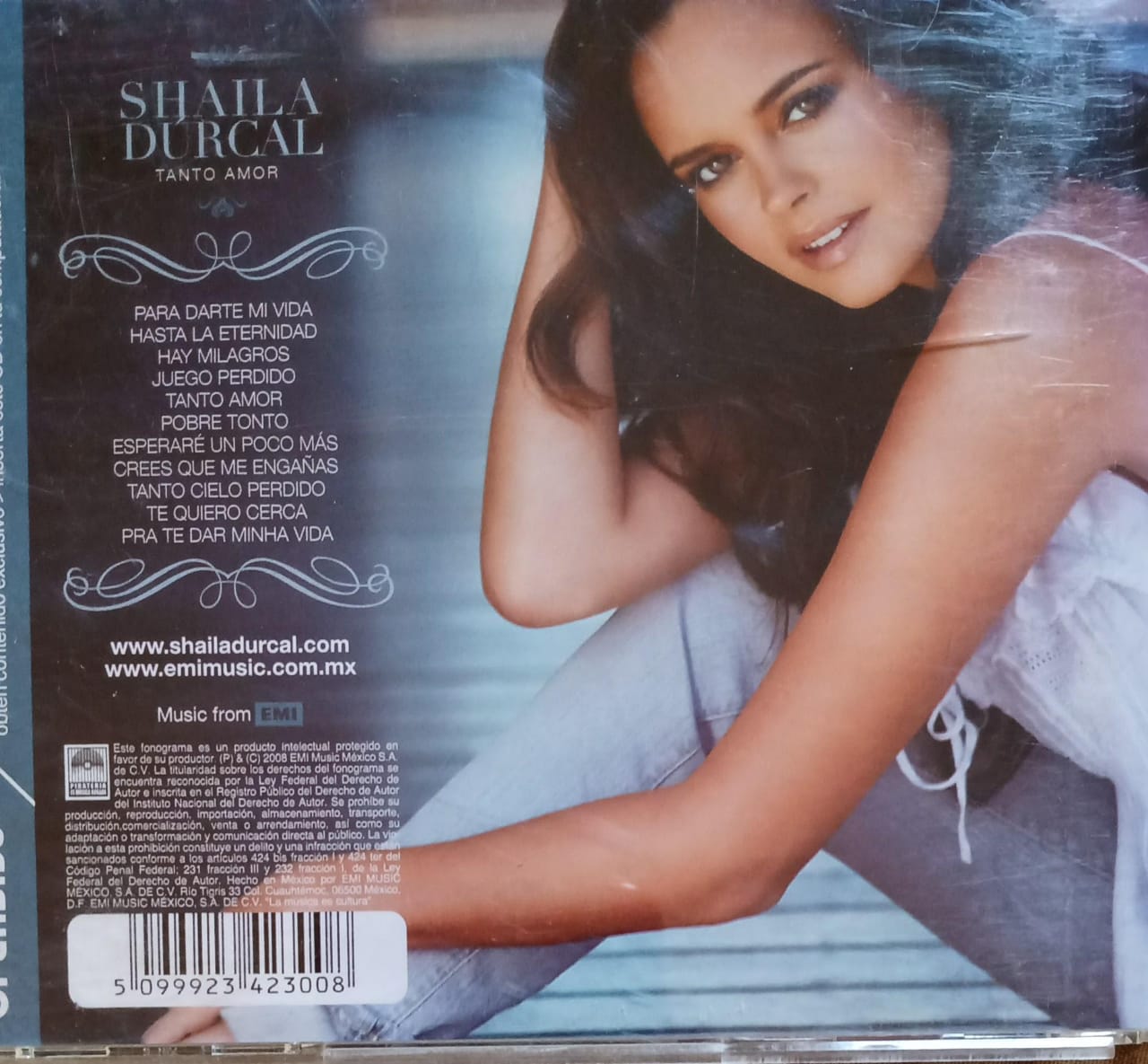 Shaila Dúrcal – Tanto Amor. Cd.