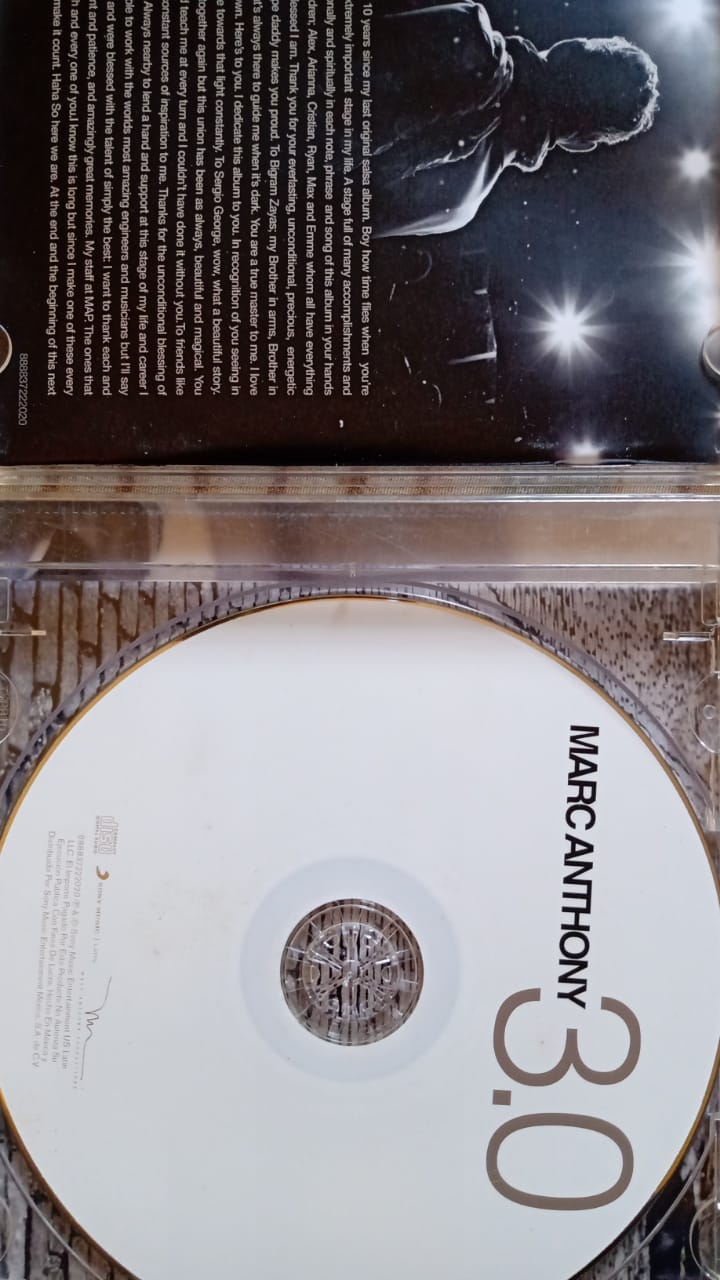 Marc Anthony – 3.0. Cd.