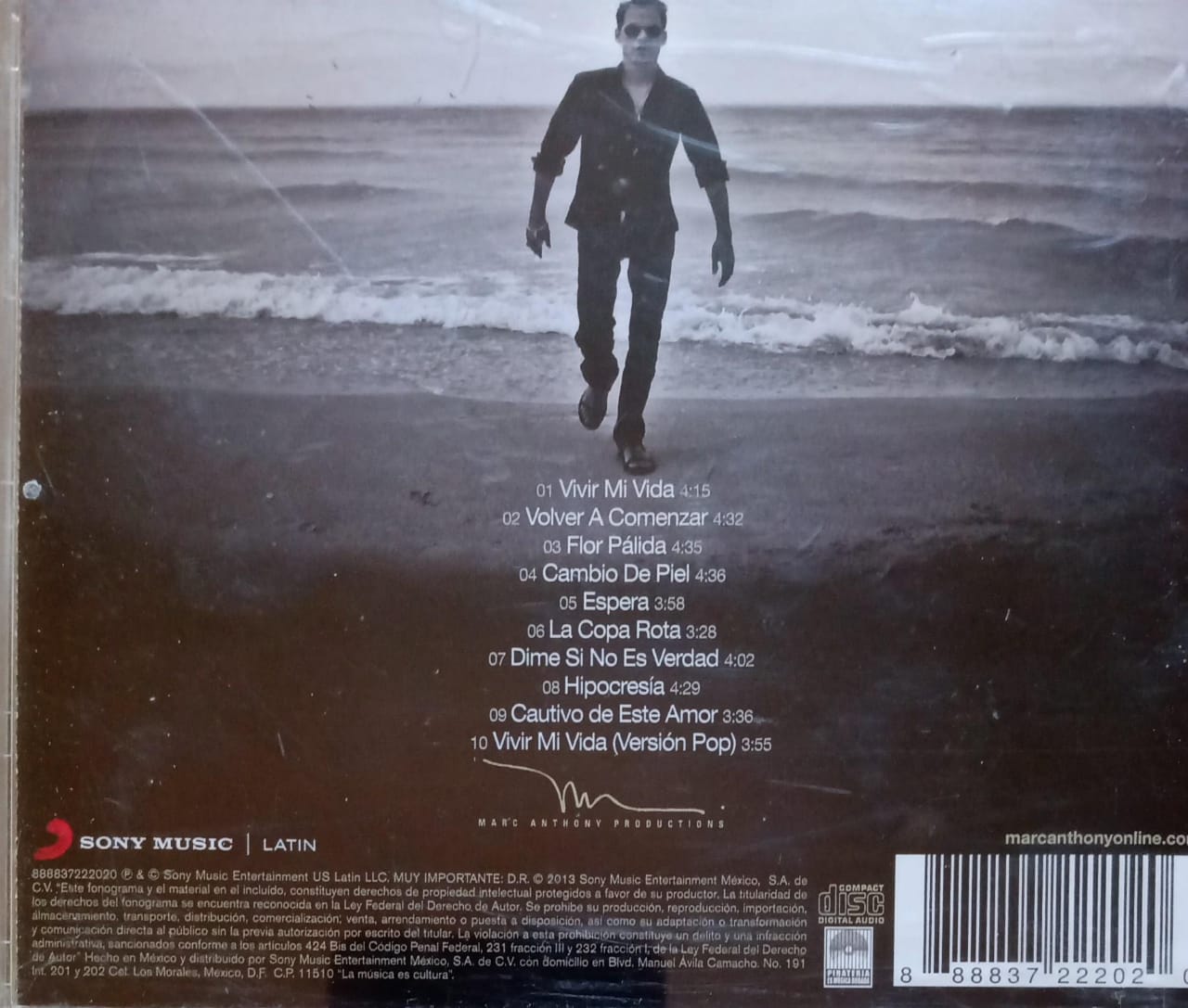 Marc Anthony – 3.0. Cd.