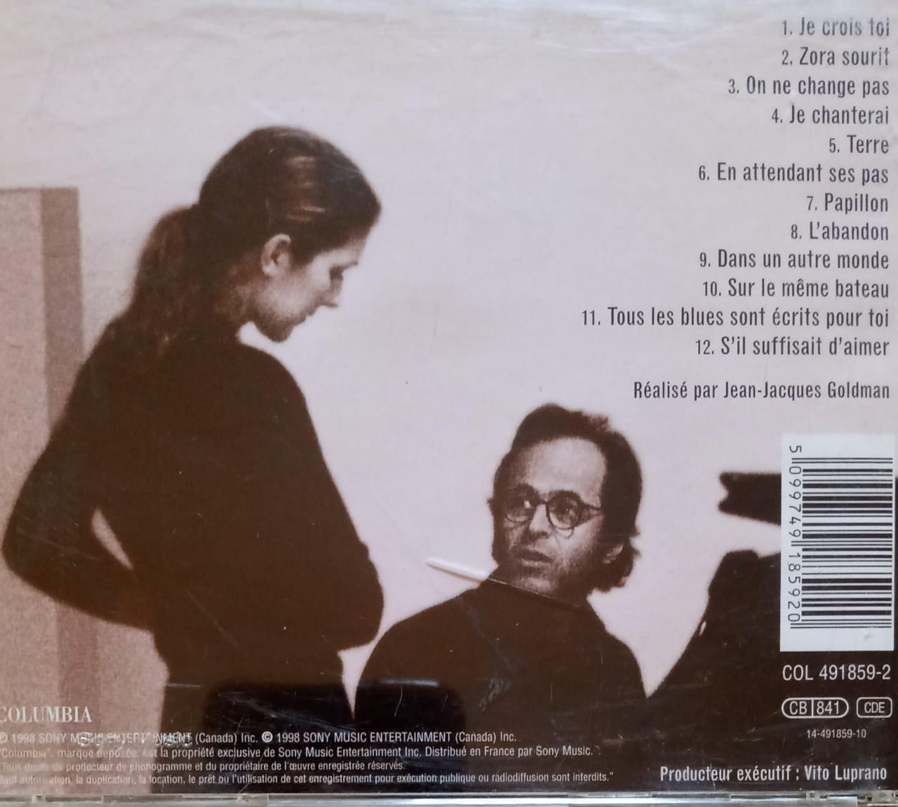 Céline Dion – S'il Suffisait D'aimer. Cd.
