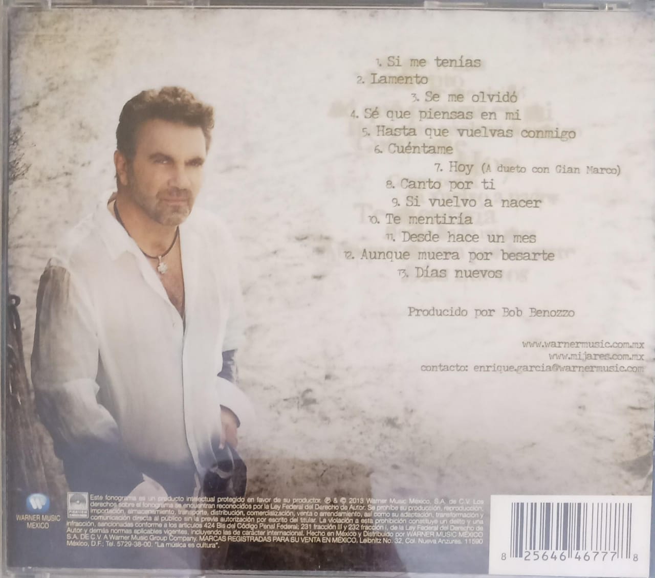 Mijares – Canto Por Ti. Cd en buen estado.